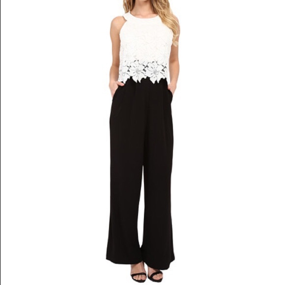 Signature by Sangria Halter top style Jumpsuit